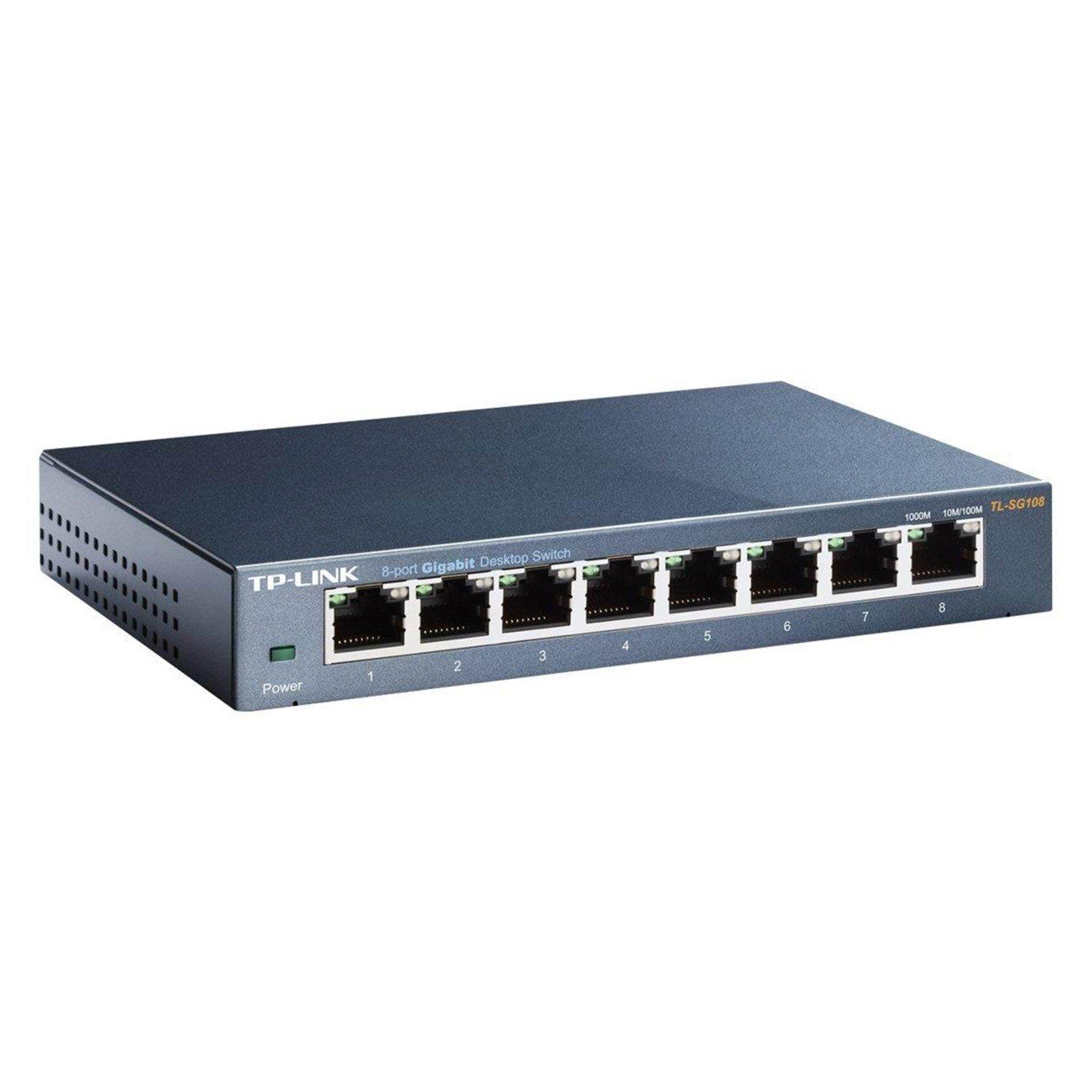 سوئیچ شبکه گیگابیتی ۸ پورت TP-Link TL-SG108